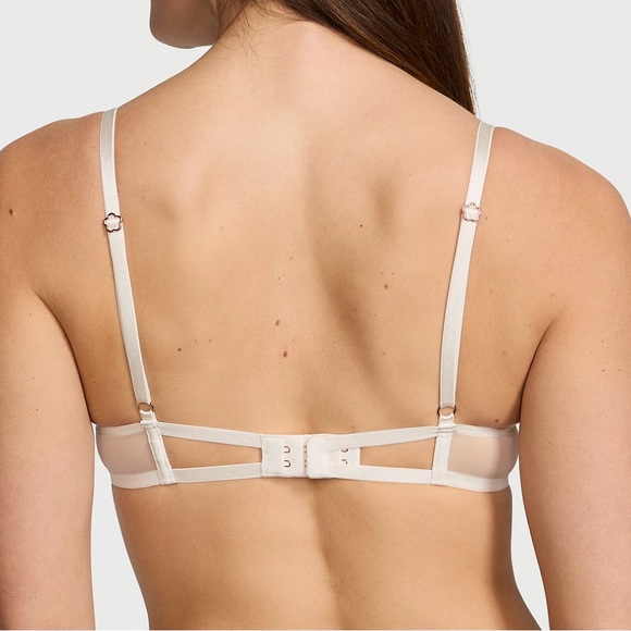 VS WHT/GRN Lightly Lined Underwire, 34DDD *P1101 - Picture 2 of 9